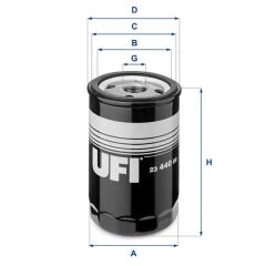UFI 2344000 YAĞ FİLTRESİ FORD ESCORT/FOCUS/MONDEO/MAZDA 1.25-1.4-1.6 BENZİN UZUN TİP ESKİ MODEL