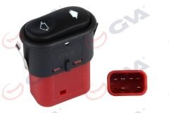 GVA 8038001 CAM AÇMA ANAHTARI ESCORT 95-00 -MONDEO 93-00 -TRANSİT 2.4D 00-06 TEKLİ KIRMIZI
