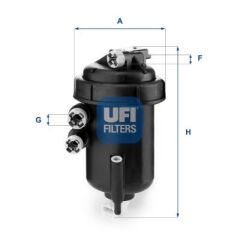 UFI 5512700 YAKIT FİLTRESİ KUTULU DUCATO-BOXER-JUMPER 2.0-2.8JTD-HDI 02 > OE