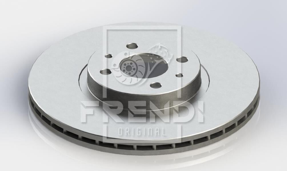 FRENDI 33269 ÖN FREN AYNASI FIAT DOBLO 05>IDEA 04>LINEA 09> FIORINO 09> BRAVO 01>STILO 01> 284x22x 4 DELİK HAVALI