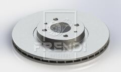 FRENDI 33269 ÖN FREN AYNASI FIAT DOBLO 05>IDEA 04>LINEA 09> FIORINO 09> BRAVO 01>STILO 01> 284x22x 4 DELİK HAVALI
