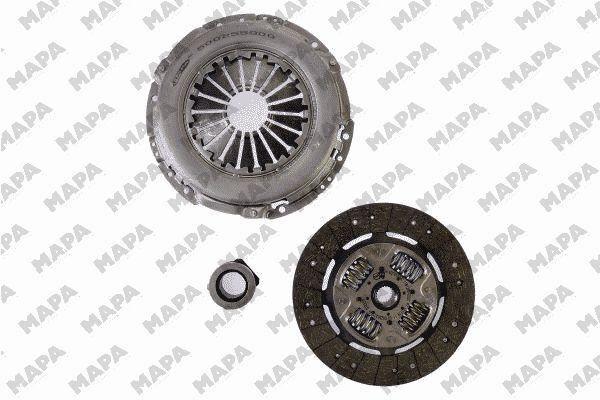 MAPA 001255000 DEBRİYAJ SETİ FORD TRANSİT 06> 2.4 TDCİ ARKADAN ÇEKER 100-120 PS