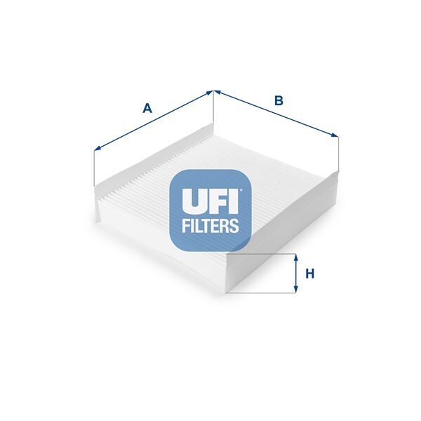UFI 5315700 POLEN FILTRESI BIPPER NEMO 08> DOBLO III PUNTO FIORINO LINEA 06> EGEA 15> COMBO 12> 1.3-1.6CDTI-1.4 SWIFT 1.2