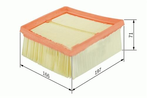 HAVA FİLTRESİ FIESTA VI 08 > BMAX 12 > TRANSİT COURIER 14 > CONNECT 13 >FORD ECOSPORT 13 >