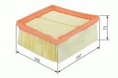 HAVA FİLTRESİ FIESTA VI 08 > BMAX 12 > TRANSİT COURIER 14 > CONNECT 13 >FORD ECOSPORT 13 >