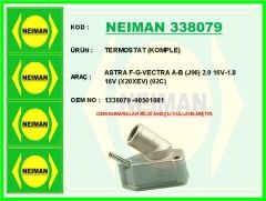 NEIMAN 338079 TERMOSTAT KOMPLE ASTRA F-G-VECTRA A-B J96 2.0 16V-1.8 16V X20XEV 92C