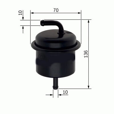SARDES SF203 YAKIT FİLTRESİ SUZUKİ GRAND VITARA 99-05 WK614/47 x