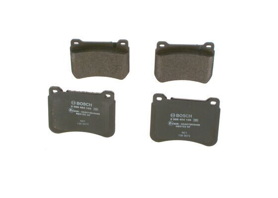 BOSCH 0986494166 FREN BALATASI ON MERCEDES W203 S203 CL203 C209 A209 R171