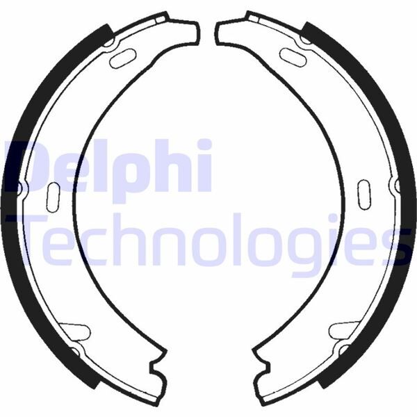 DELPHI LS1371 FREN BALATASI ARKA PARK FRENI MERCEDES W201 W124 W168 W169 W245 W414 W202 W203 C209 W461