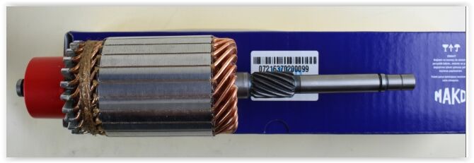 MAKO 72163702 KOLLEKTÖR KISA KOLLEKTÖR KISA FREZE TURK TRAKTÖR 2011 MODEL 4 SİLİN 3.5 Kw KISA TIP 63296859 İLE