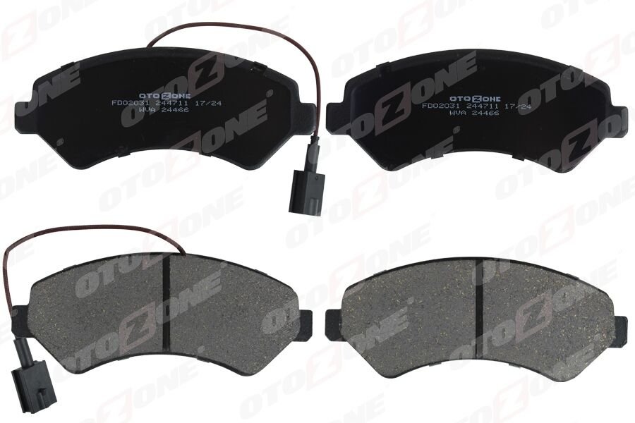 OTOZONE FDO2031 ÖN BALATA BOXER 06> JUMPER 06> DUCATO 06> 169.1x69.1x19