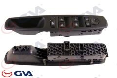 GVA 8011013 CAM AÇMA ANAHTARI ÖN SOL KOMPLE RENAULT MEGANE III 09> FLUENCE 09> DÖRTLÜ MERKEZİ KİLİT DÜĞMELİ AYNA AYARLI