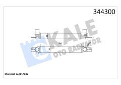KALE 344300 TURBO RADYATÖRÜ INTERCOLLER NEMO-BIPPER-FIORINO 1.3JTD-BIPPER-NEMO 1.4HDI 540x82x64 AL-PL-BRZ