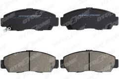 OTOZONE FDO9115-R ÖN FREN BALATA HONDA CIVIC 1.6L R16A2 R16B2 VTEC sedan FD6 FB7 kasa 06-16 / 1.8L R18A2 FD7 kasa 06-12 - Aşınma ikaz soketli