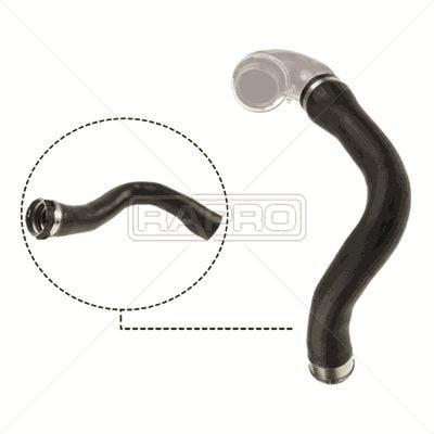 RAPRO 18348 TURBO ŞARJ ARA SOĞUTUCU BORUSU PLASTİK BORU HARİÇ INSIGNIA A 2.0 A20DT-A20DTC-A20DTE-A20DTH-Z20DTH -Y20DTH-A20DTJ-A20DTL