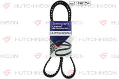 HUTCHINSON 151HTD25 TRİGER KAYIŞI 151x254 KNG-CLIO-EXP DZL 96 > GD151H9.5P254II 5484XS
