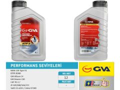 GVA 9921720 OTOMATİK ŞANZIMAN YAĞI ATF II 1 LT PLATINUM DEXRON II KIRMIZI API SN/CF