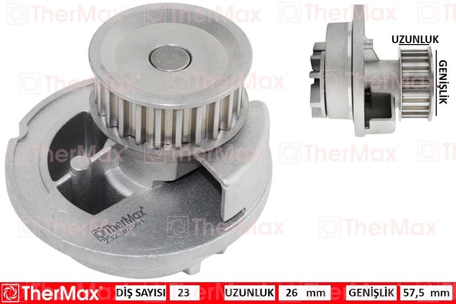 THERMAX T01.203 x DEVİRDAİM ASTRA G-H-VECTRA B-C-MERIVA-ZAFIRA 1.8-1.8 16V PA727 T