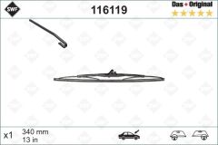 VALEO 116119 SİLECEK SÜPÜRGESİ ARKA GOLF3-GOLF4 340 mm