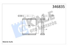 KALE 346835 KALORİFER RADYATÖRÜ HYUNDAI H100 2.5L D4BA PANELVAN 94-00 - ALEMİNYUM