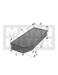 MANN C27045 HAVA FILTRESI BMW B48 B58 F20 F30 F21 F22 F23 F32 F33 F34 F36