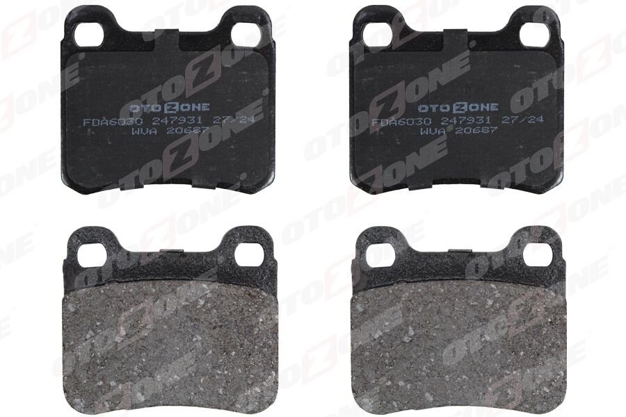 OTOZONE FDA6030 FREN BALATASI ARKA MERCEDES W201 83>93