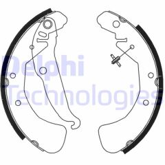DELPHI LS1829 ARKA FREN PAPUÇ BALATASI ASTRA G 98-05 ASTRA H 04> COMBO C 01>