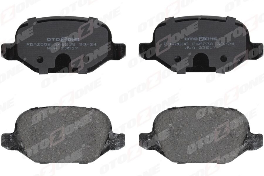 OTOZONE FDA2008 ARKA FREN BALATASI FIAT LINEA 09> ALFA 147 01>156 97>03 GT 03>10