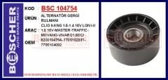 BSC 104754 ALTERNATÖR GERGİ RULMANI RENAULT CLIO II 98> KANGOO 97>LAGUNA I-II MASTER II 06>TRAFIC II 06> OPEL MOVANO 06> VIVARO 06> 1.4 1.6 1.9DCI