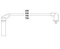 HELLUX HBK.3610 BUJİ KABLO TK COROLLA 1.3i-1.6i 16V 92-97