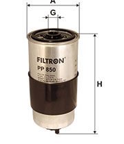 FILTRON FILT PP 850 PASSAT-GOLF4-BORA-A4-A6 YAKIT FILTRESI H119WK / KC69