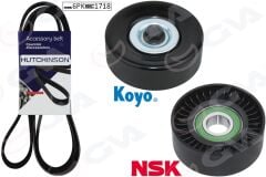 GVA 59A3521 ALTERNATÖR GERGİ KİTİ KÜTÜKSÜZ FOCUS 01-04 -CONNECT 02 > 1.8 Dİ-TDCİ KLİMALI K016PK1718