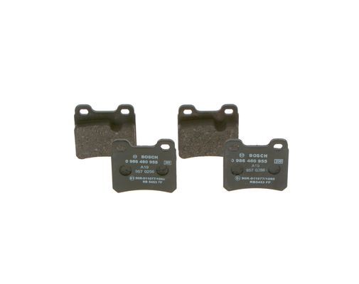 BOSCH 0986460955 ARKA FREN BALATASI VECTRA A 88-95 ASTRA F 94-98 CALIBRA A 90-97 KADETT E 86-91 VECTRA B 96>