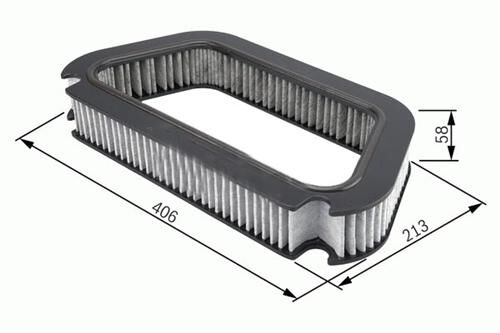 SARDES SCA3025 POLEN KARBONLU AUDİ A8