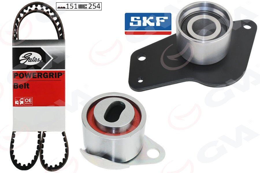 GVA 59T1402G EKSANTRİK GERGİ KİTİ RENAULT CLIO 91>98 EXPRESS 91>98 1.9D F8Q 151x254