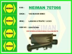 NEIMAN 707066 YAG BUHAR EMICI LAGUNA II-TRAFIC 1.9 DCI