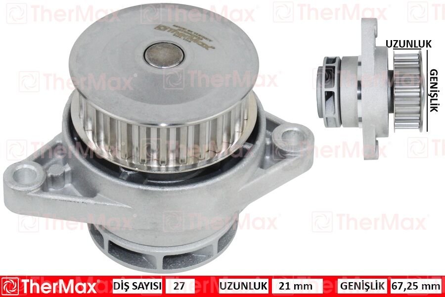 THERMAX T01.194 DEVİRDAİM GOLF III-POLO-CORDOBA-IBIZA 1.6 75 HP 98-02 AEE-AEX-ALM T