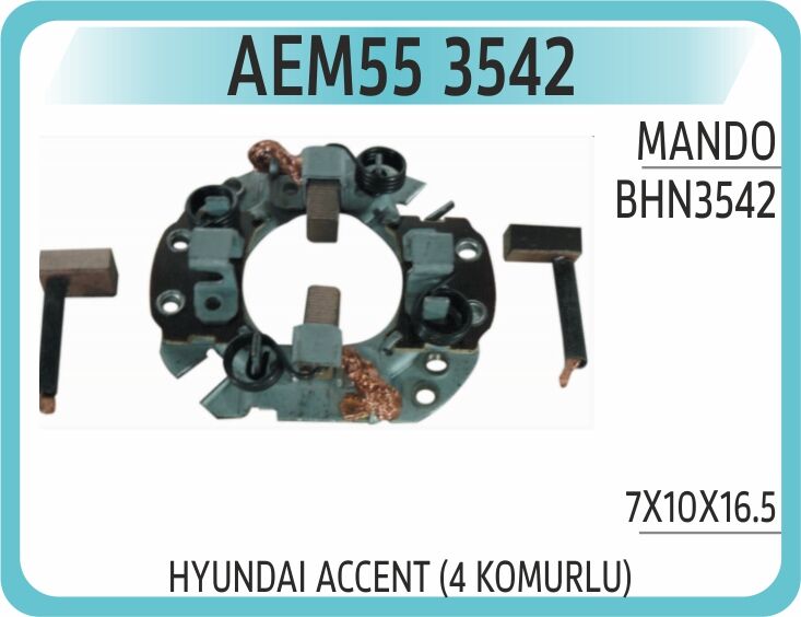 AEM55 3542 KOMUR YUVASI BHN3542 HYUNDAI ACCENT 4 KOMURLU 7X