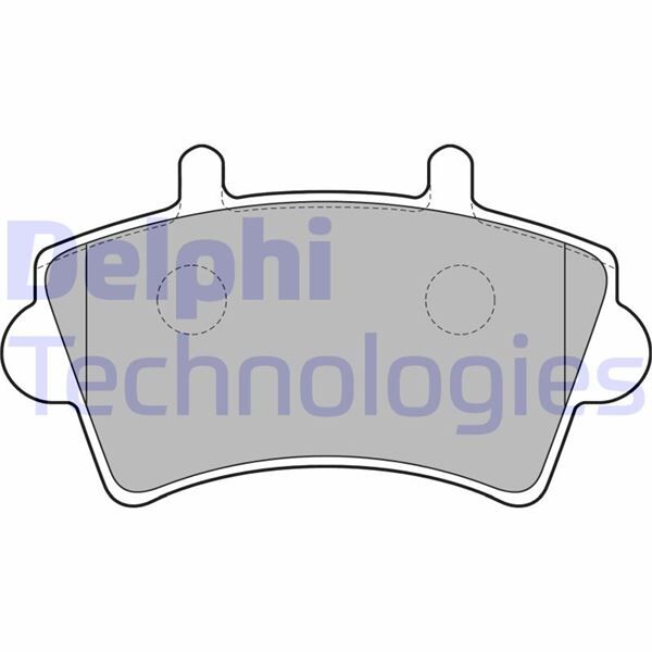DELPHI LP1746 ÖN BALATA MASTER MOVANO II III 01 > NISSAN INTERSTAR 02> 402993