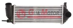 GUA 40712 TURBO RADYATÖRÜ INTERCOOLER RENAULT KANGO 1.5DCI 2010> 90-103-110BG 385x143x64 KELEPÇE SIKMALI