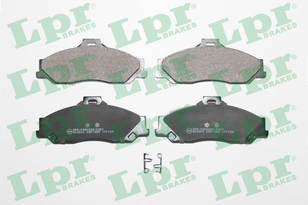 LPR 05P1355 ÖN BALATA RANGER 2.5 D TD 4X4 99 > 3.0 TDCİ 05 > MAZDA B SERİSİ 2.5 D TD 98 > GDB3353