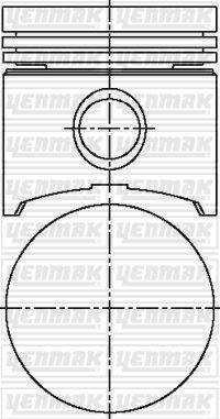 YENMAK 31-03901-000 MOTOR PİSTON SEGMAN STD R1227-R1397-R2387-R4 2430-R4 BREAK LONG-R4 F6R 2370-R4 FOURGON NETTA