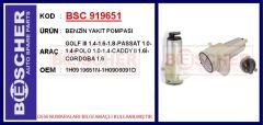 BSC 919651 BENZİN YAKIT POMPASI GOLF III 1.4-1.6-1.8-PASSAT 1.0-1.4-POLO 1.0-1.4-CADDY II 1.6İ-CORDOBA 1.6