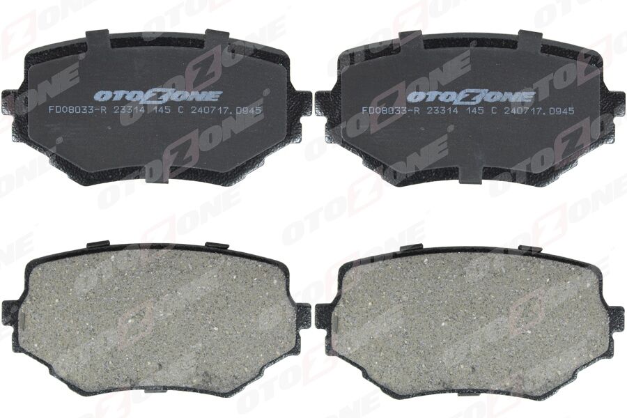 OTOZONE FDO8033-R ÖN FREN BALATA SUZUKI GRAND VITARA 2.0L J20A SQ420 5 kapı 98-05 / VITARA 2.0L H20A SV620 V6 94-98