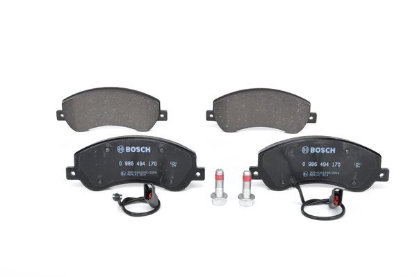 BOSCH 0986494170 ON FREN BALATASI TRANSIT V348 11>14 A.CEKER VW AMAROK 2.0TDI 10> AKSESUARLI IKAZ FISI CIVATA YAY