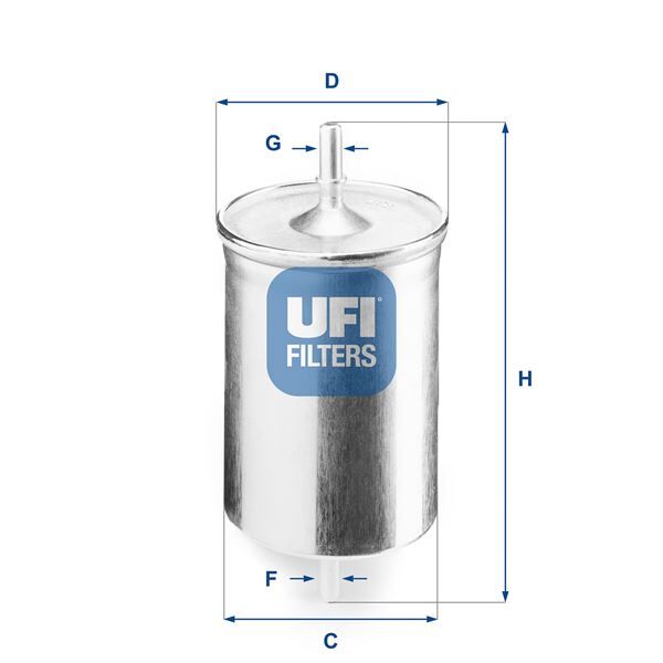 UFI 3171800 YAKIT FİLTRESİ BORA-GOLF IV-MULTIVAN V-TRANSPORTER V-OCTAVIA-TOLEDO II-LEON-AUDI TT-A4 OE