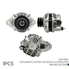 VOLTECH 066WLT.ALT020 ALTERNATÖR SARJ DİNAMOSU 24V 45A MITSUBISHI CANTER VAKUMSUZ