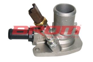BROM FI41007 TERMOSTAT KOMPLE FIAT BRAVO II 1.4 07-14 DOBLO 1.4 05 > FIORINO 1.4 09 > CONTALI