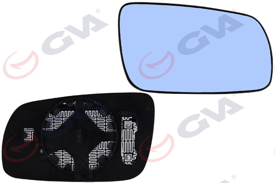 GVA 1175721 AYNA CAMI SAĞ A3 96-00 -A4 95-01 -A6 98-03 ISITMALI KONVEKS MAVİ CAM VM-039GHR