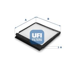 UFI 5302100 POLEN FİLTRESİ PARTNER-BERLINGO 1.4-1.4i-1.6 16V-1.8i-1.6HDI-1.8D-1.9D-2.0HDI 97 >XSARA 99-05